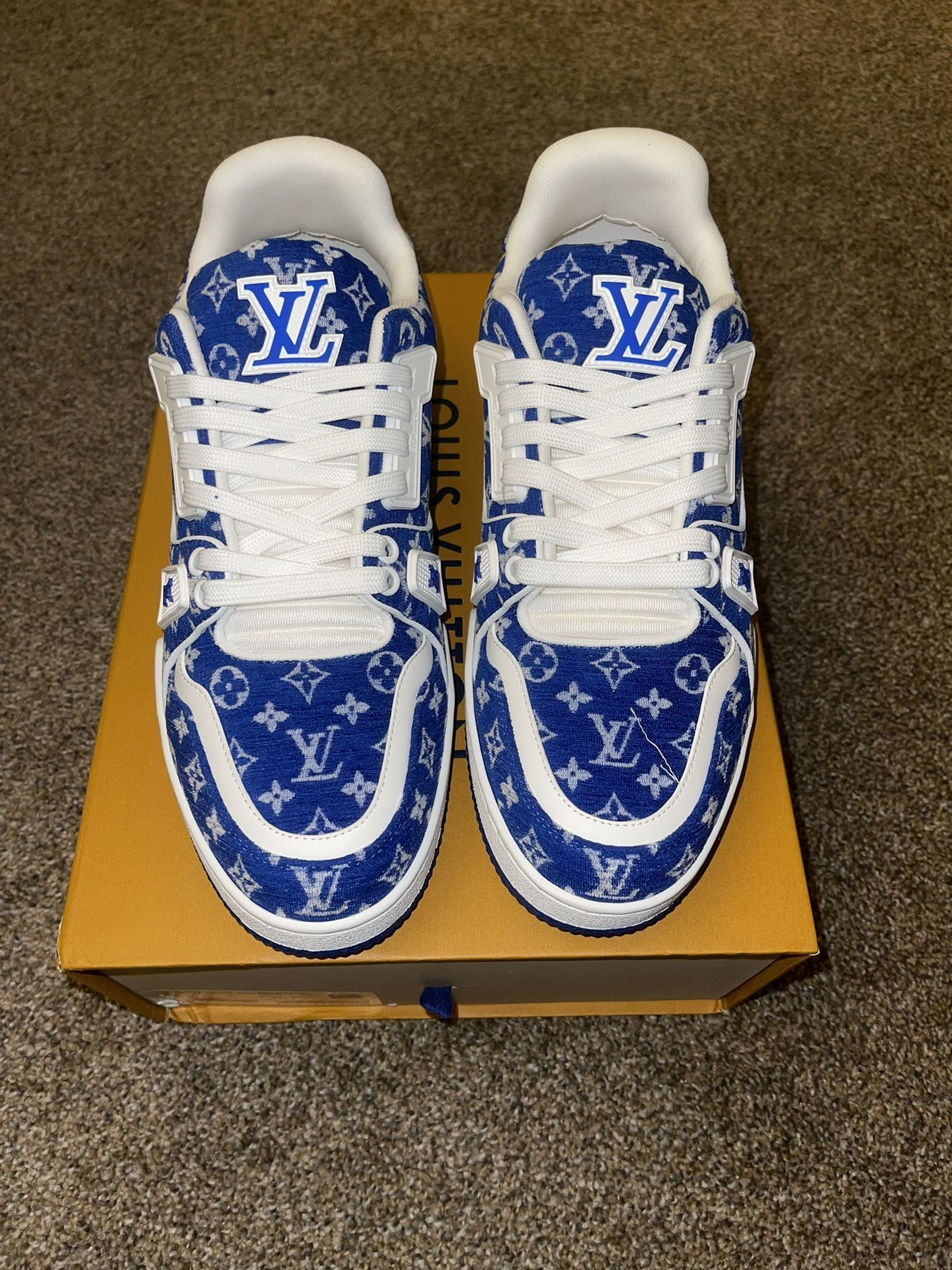 Louis Vuitton Trainer Blue review Shillem A. Velez 02