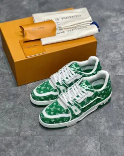 Louis Vuitton Trainer Green review kathryn hardin 01