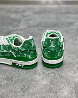 Louis Vuitton Trainer Green review kathryn hardin 02