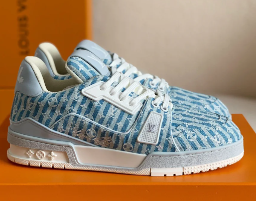 Louis Vuitton Trainer Blue review Mary 01