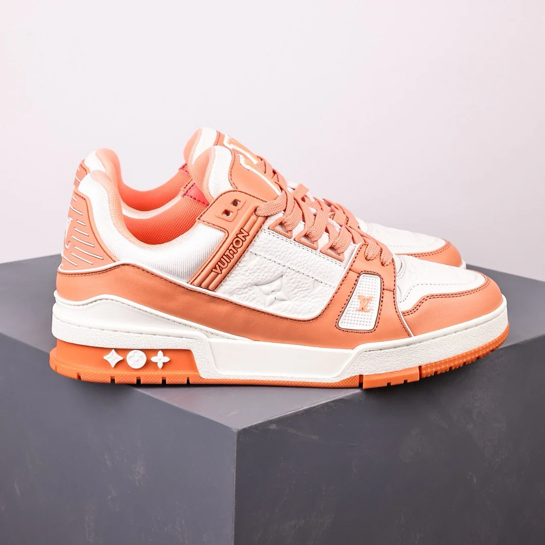 Louis Vuitton Trainer Peach review Leeann 02