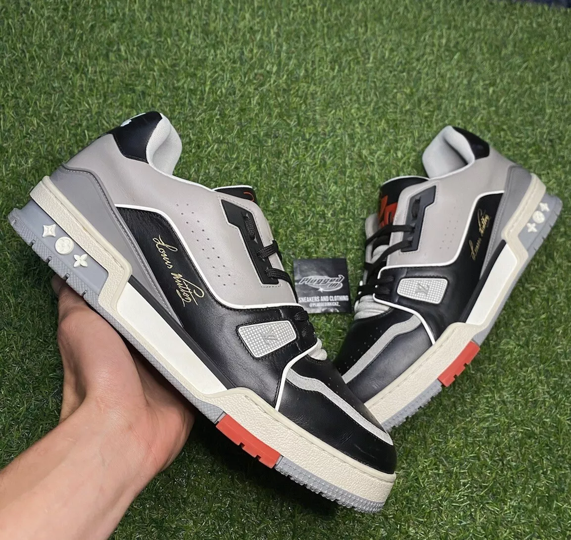 Louis Vuitton Trainer Grey Black review Mike