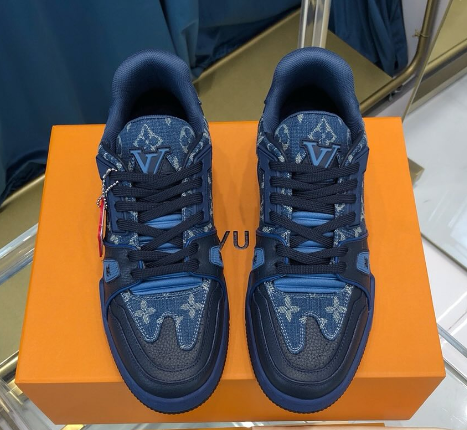 Nigo x Louis Vuitton Trainer Blue review Micheal 02