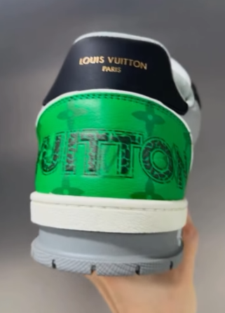 Louis Vuitton Trainer Black Green review Alen 03