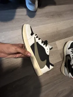 🔥 Travis Scott x Air Jordan 1 Low OG Olive review Jerry 02