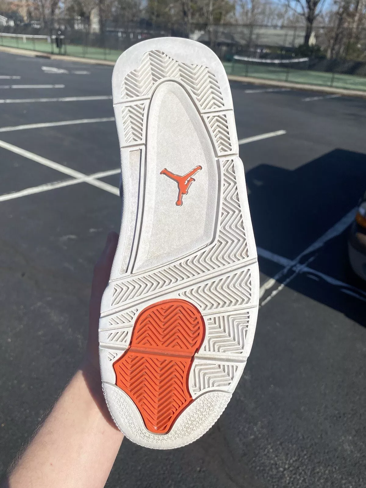 PB Air Jordan 4 Retro "Metallic Orange" review Nancy 02