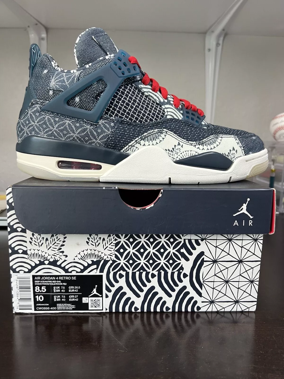 PB Bacth Air Jordan 4 Retro SE Deep Ocean review Mike 03
