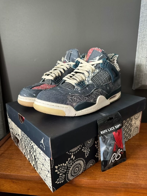 PB Bacth Air Jordan 4 Retro SE Deep Ocean review 