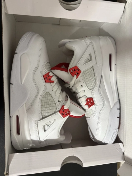 PB Batch Air Jordan 4 Retro “Metallic Red” review 