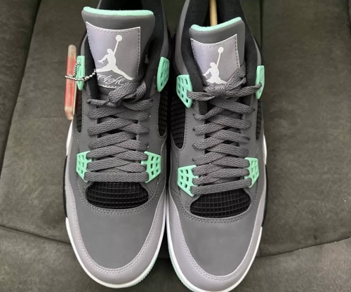 PB Bacth Air Jordan 4 Retro Green Glow review 