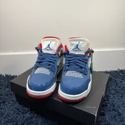 PB Bacth Air Jordan 4 GS “Messy Room” review Mary 01