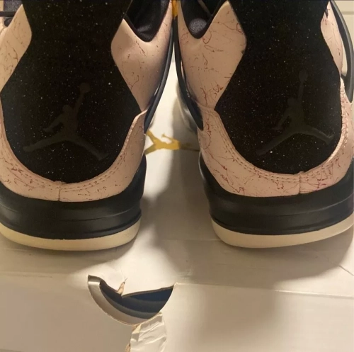 PB Bacth Air Jordan 4 Retro Silt Red Splatter review 
