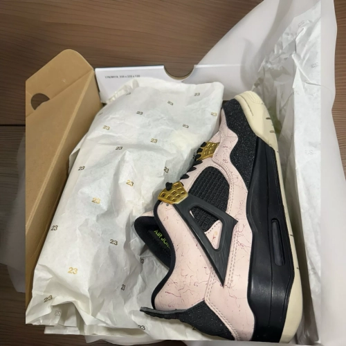 PB Bacth Air Jordan 4 Retro Silt Red Splatter review 