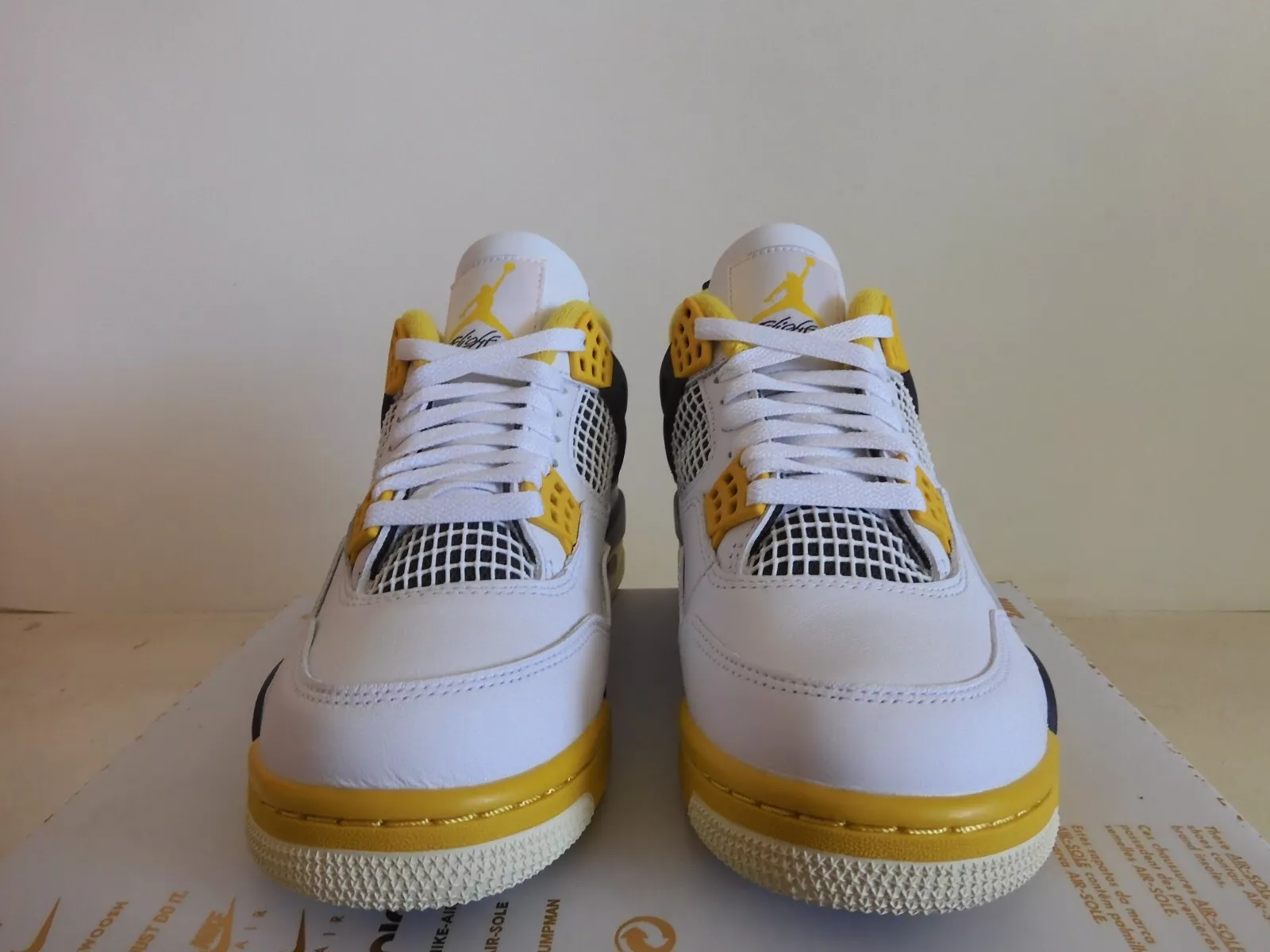 XH Batch AIR JORDAN 4 VIVID SULFUR review ALnan 01