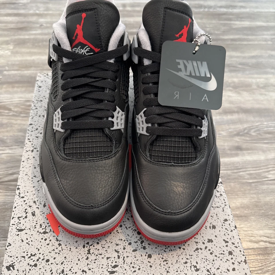 OG Batch Air Jordan 4 "Bred Reimagined" review Tina AAA 01