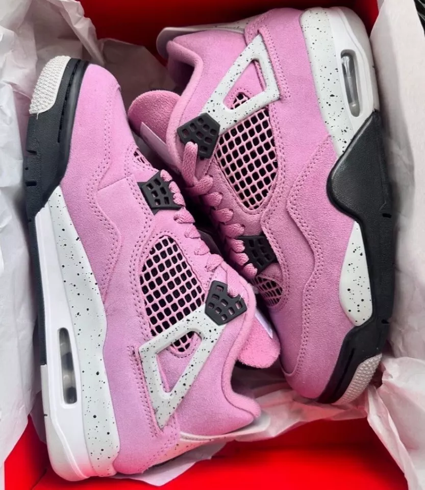 XH Batch Air Jordan 4 Retro 'Orchid' review cccc