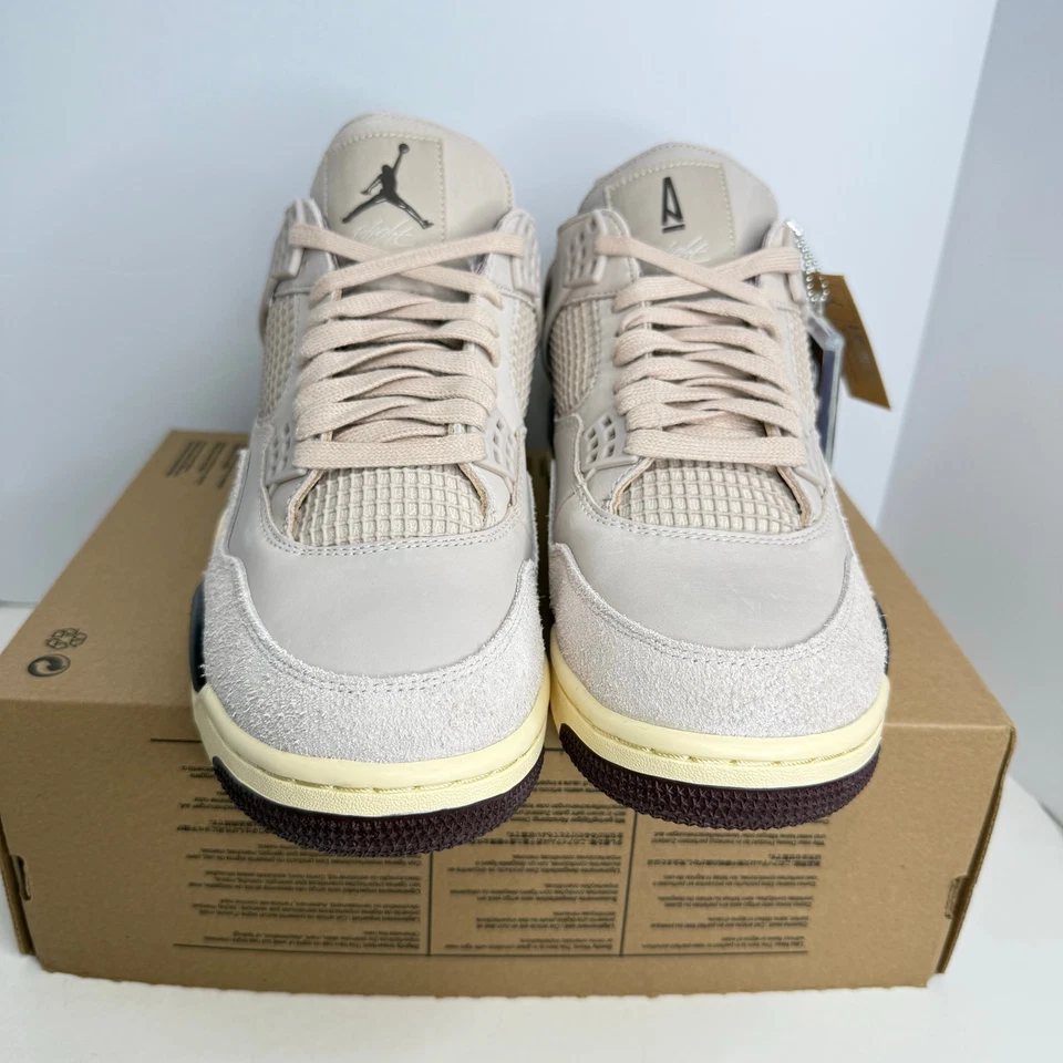 A Ma Maniére x Air Jordan 4 Retro 'Fossil Stone review Bob 02
