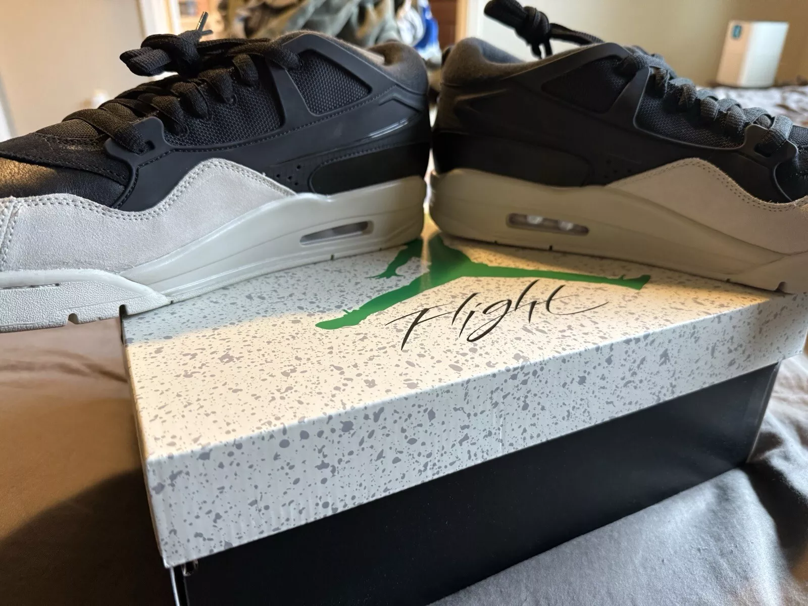 PB Bacth Air Jordan 4 RM 'Black Light Bone' review Rooo