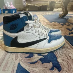 Fragment x Travis Scott x Air Jordan 1 High OG Military review Lion 02