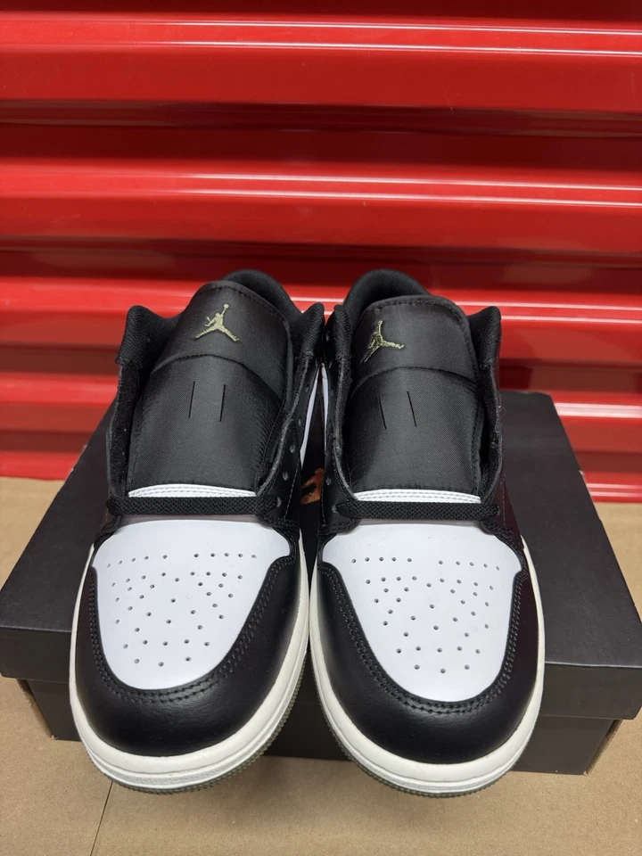 XH Air Jordan 1 Low Black Toe Medium Olive review Mamba 01