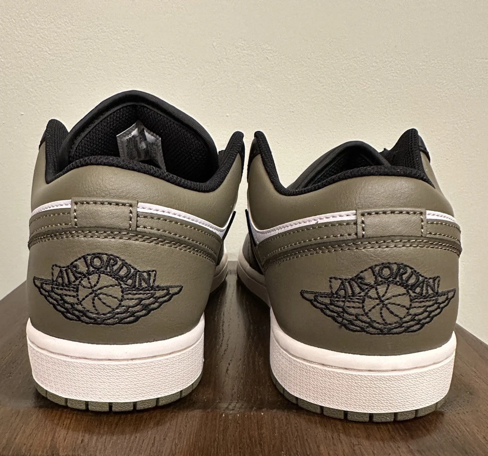 XH Air Jordan 1 Low Black Toe Medium Olive review IronmAn 02