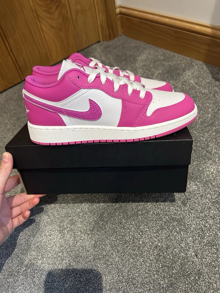 XH Air Jordan 1 Low GS 'Fire Pink' review Yuri 02