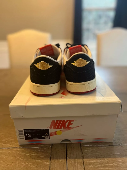 PRO Trophy Room x Air Jordan 1 Retro Low OG SP 'Rookie Card - Home' review 