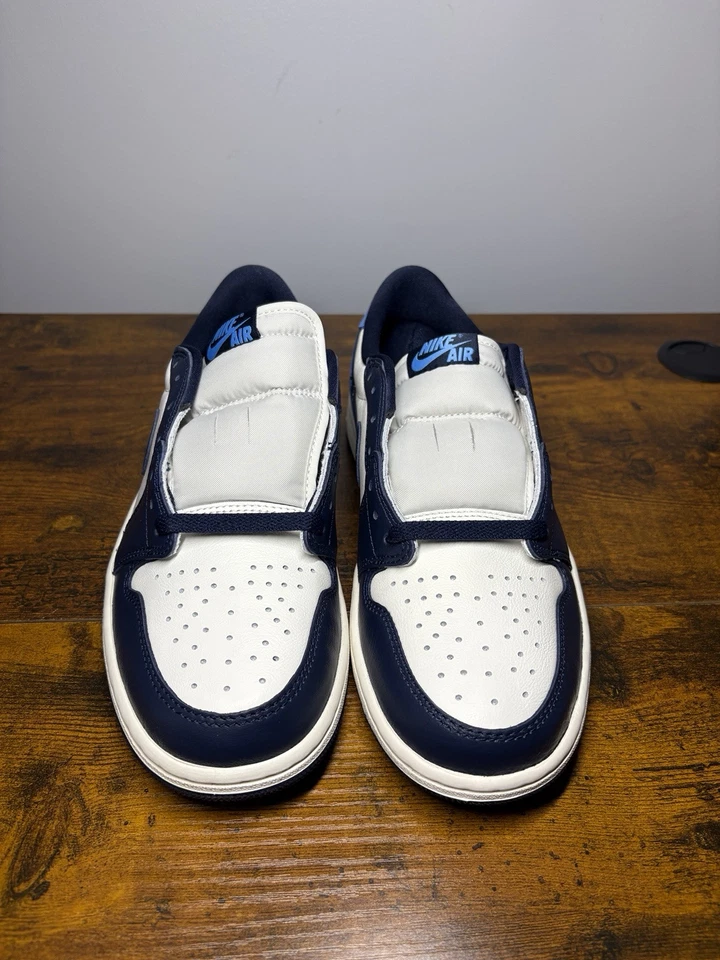 XH Air Jordan 1 Retro Low OG 'Obsidian UNC' review LionY 01