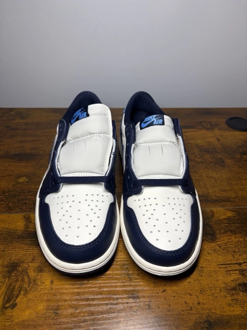 XH Air Jordan 1 Retro Low OG 'Obsidian UNC' review 