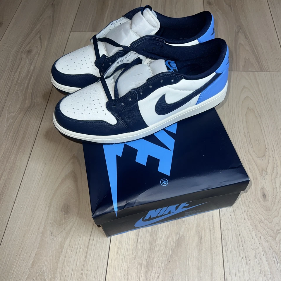 XH Air Jordan 1 Retro Low OG 'Obsidian UNC' review CC 02