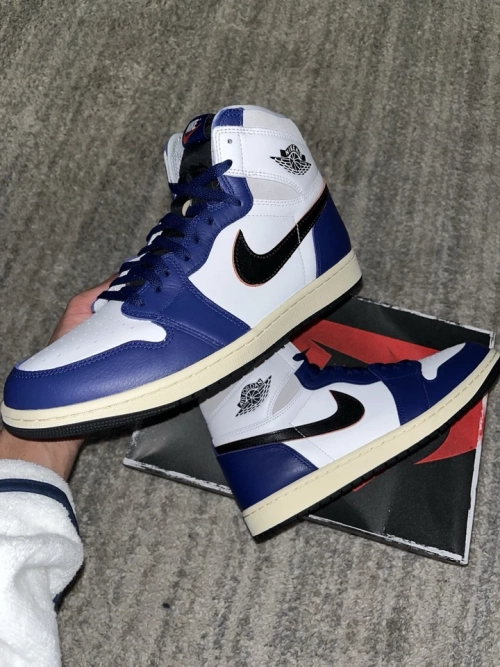XH  Air Jordan 1  Deep Royal Blue review 