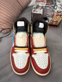 XH  Union LA x Air Jordan 1 Retro High OG SP 'Chicago Shadow' review King 02
