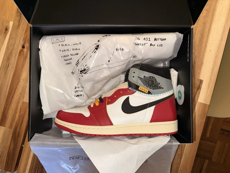 XH  Union LA x Air Jordan 1 Retro High OG SP 'Chicago Shadow' review Alie 01