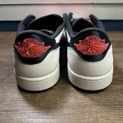 XH Paris Saint-Germain x Air Jordan 1 Retro Low OG 'Sail Pink Oxford' review TinaCCC 03