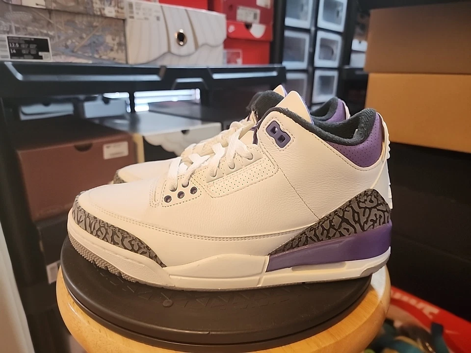 PK Air Jordan 3 Retro Dark Iris review Adel 01