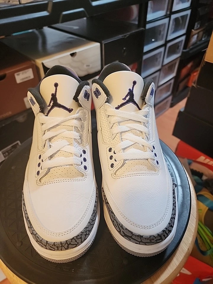 PK Air Jordan 3 Retro Dark Iris review Adel 02