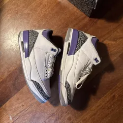 PK Air Jordan 3 Retro Dark Iris review Lion 01