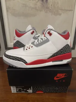 PK Air Jordan 3 OG Fire Red review Mary 02