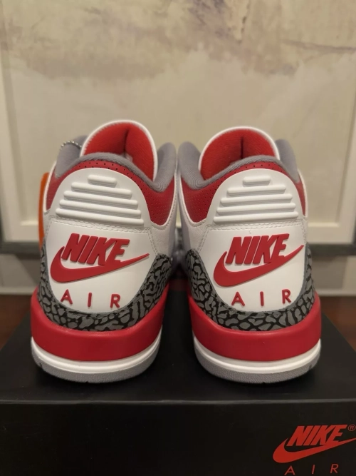 BS Air Jordan 3 Retro Fire Red review 