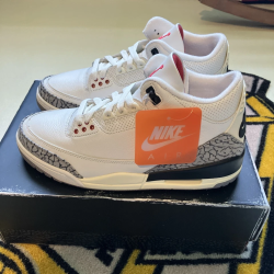 BS Air Jordan 3 White Cement Reimagined review Yim 01