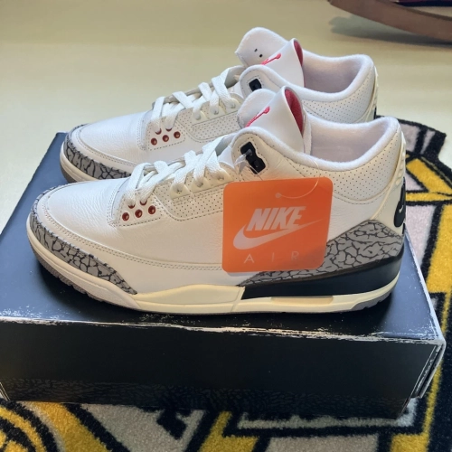 BS Air Jordan 3 White Cement Reimagined review 