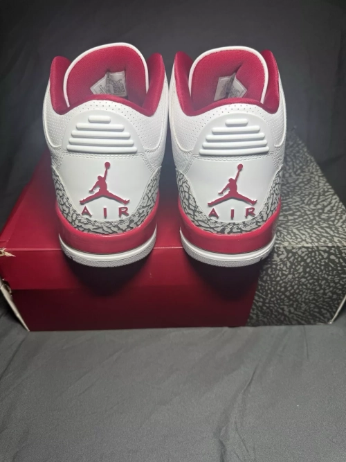 BS Air Jordan 3 Retro Cardinal Red review 