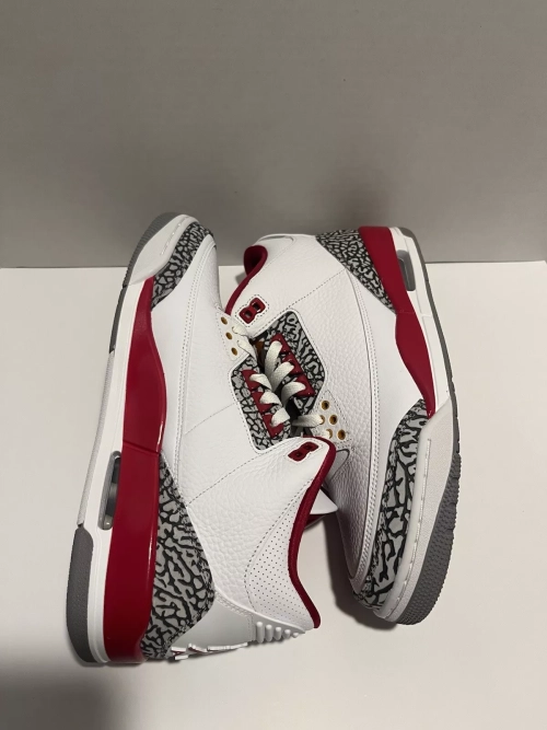 BS Air Jordan 3 Retro Cardinal Red review 