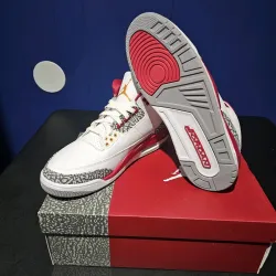 BS Air Jordan 3 Retro Cardinal Red review Maryya