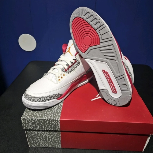 BS Air Jordan 3 Retro Cardinal Red review 