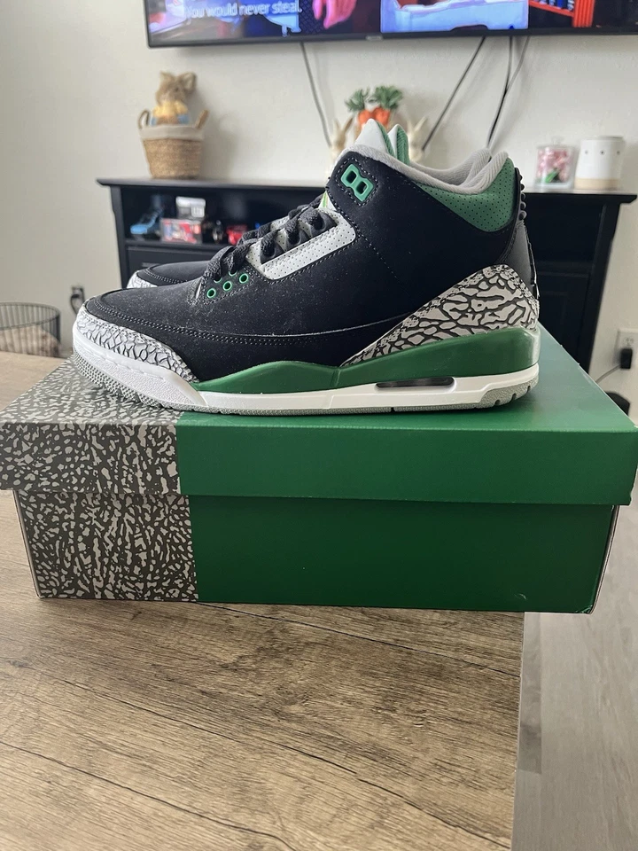 BS Air Jordan 3 Retro Pine Green review Iron 01