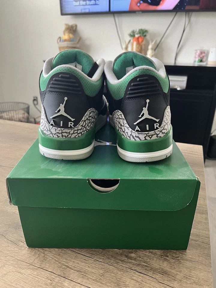 BS Air Jordan 3 Retro Pine Green review Iron 02