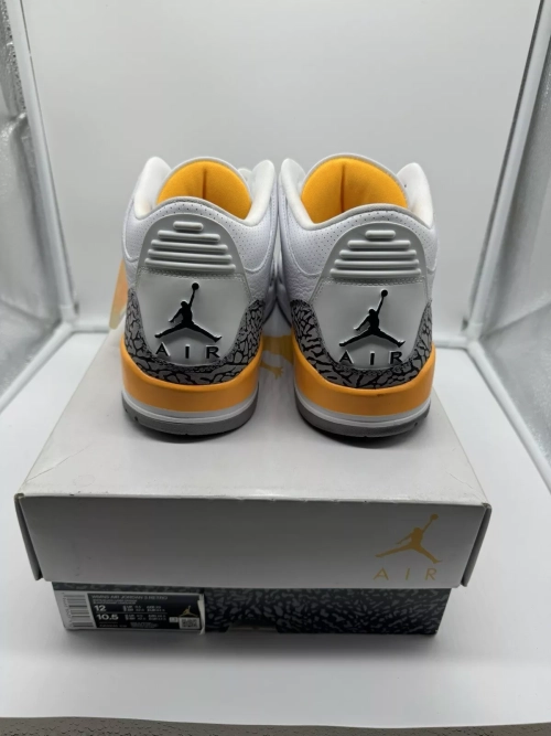 BS Air Jordan 3 Retro White Orange review 