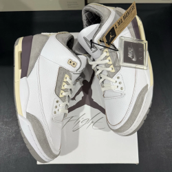 PB A Ma Maniere x Air Jordan 3 Retro SP Medium Grey review Nancy 01