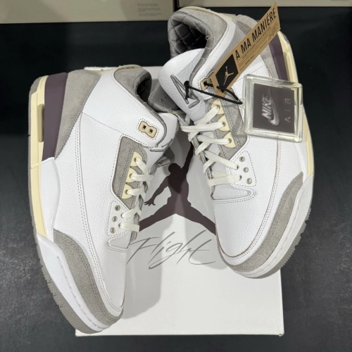 PB A Ma Maniere x Air Jordan 3 Retro SP Medium Grey review 